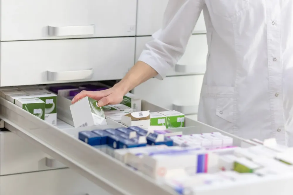 tiroir pharmacie